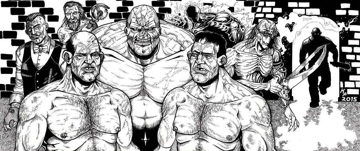 ink drawing