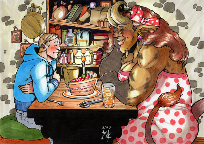 traditional, markers