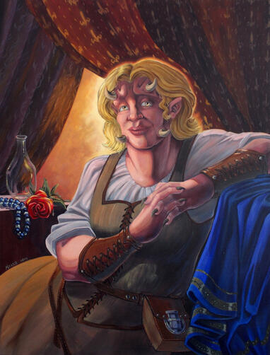 Martha of Bellum, oil, 2024