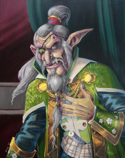 Yegor Bole Malinovsky, oil, 2023