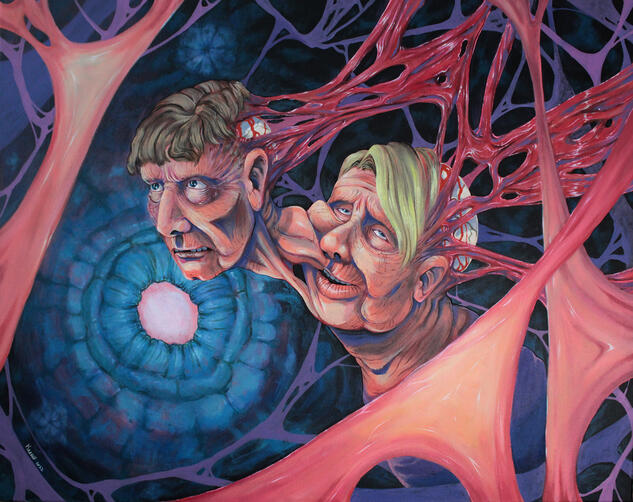 Codependant, acrylic, 2022