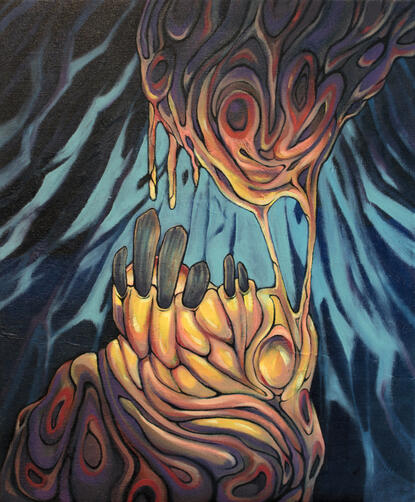 Neoplasm, oil, 2023