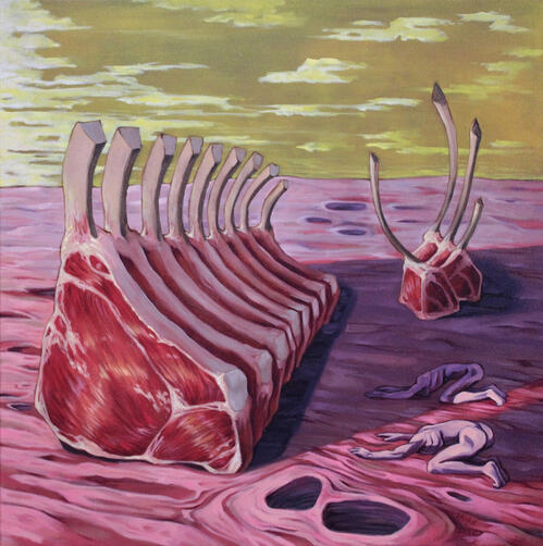 The Lost Worshippers, oil, 2026