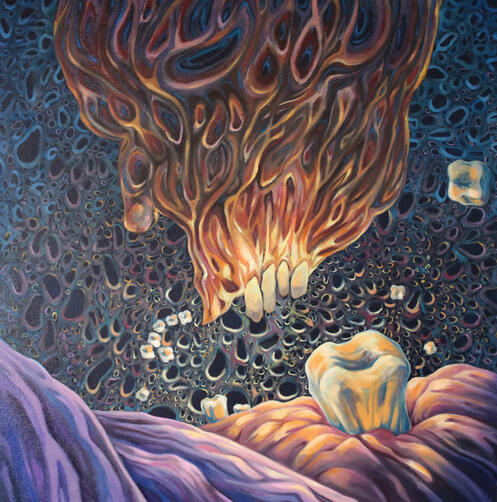 ROT, oil, 2023